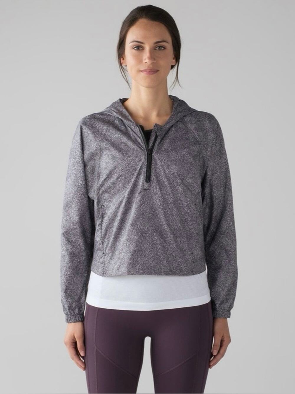 🆕 NWOT Lululemon I Put A Shell On You Crop Jacket Lightweight Pullover Hood Sz 6
